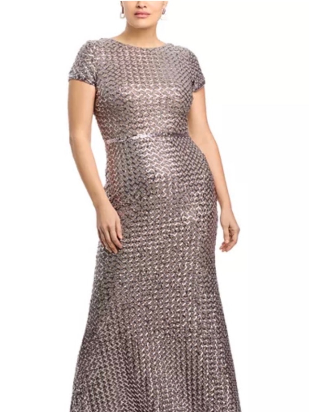 Betsy Adam sequin dress